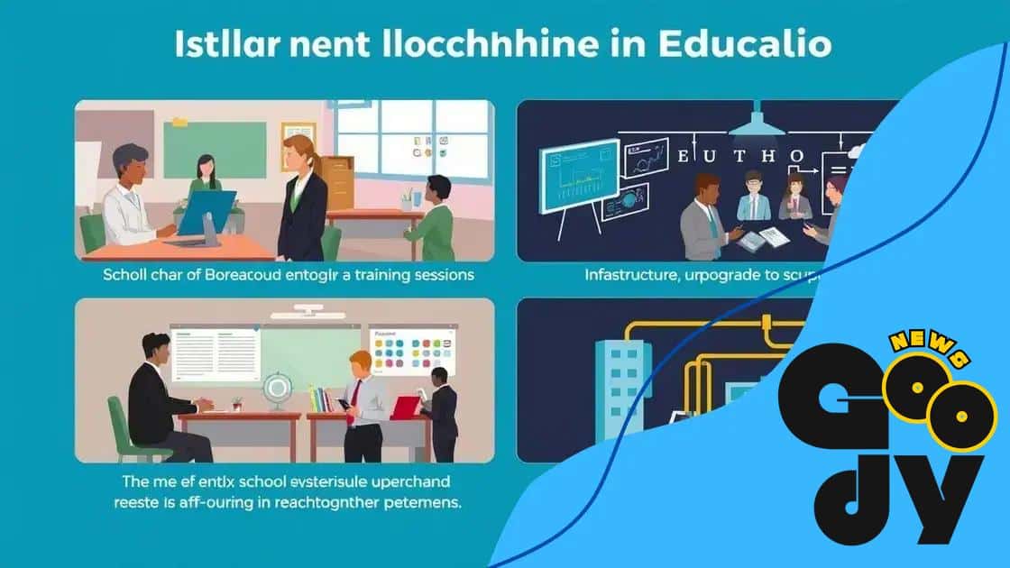 Challenges in implementing blockchain in education