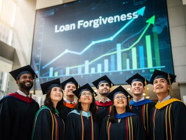 Graduates celebrating loan forgiveness opportunities 2026