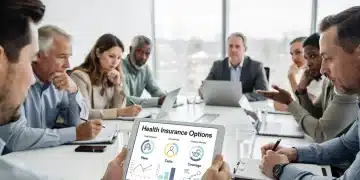 Understanding COBRA in 2026: Your Rights and Costs Diverse individuals reviewing health insurance options on a tablet