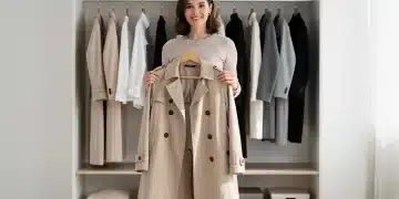 How to Build a 15-Piece Capsule Wardrobe That Withstands Everyday Wear in 2026 Woman organizing a minimalist 15-piece capsule wardrobe for 2026