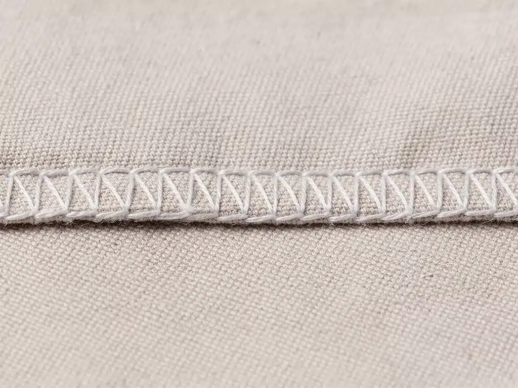Example of high-quality garment seam